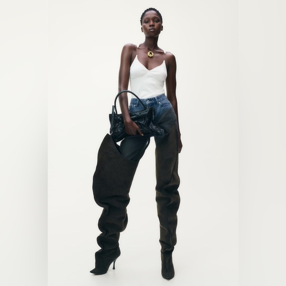 GLENN MARTENS H&M Ribbed Invisible Tank Top - Picture 2 of 10